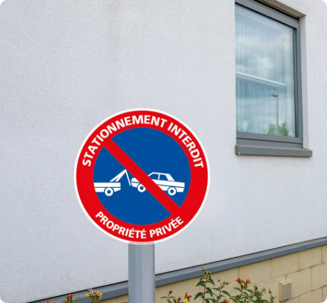 Panneau parking